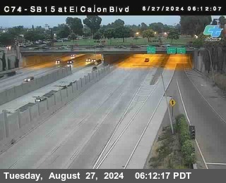 SB 15 at El Cajon Blvd