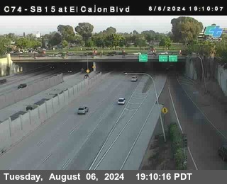 SB 15 at El Cajon Blvd