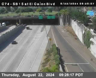 SB 15 at El Cajon Blvd