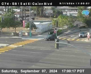 SB 15 at El Cajon Blvd