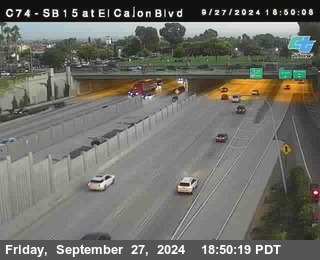 SB 15 at El Cajon Blvd