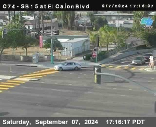 SB 15 at El Cajon Blvd