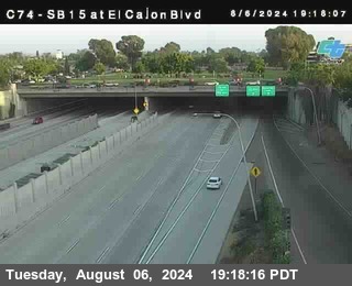 SB 15 at El Cajon Blvd