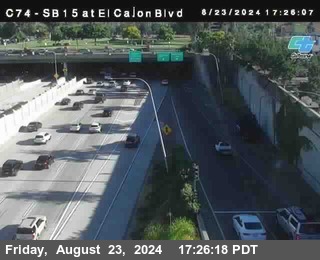 SB 15 at El Cajon Blvd