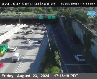 SB 15 at El Cajon Blvd