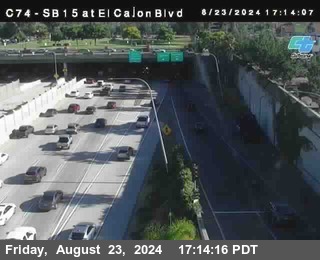 SB 15 at El Cajon Blvd