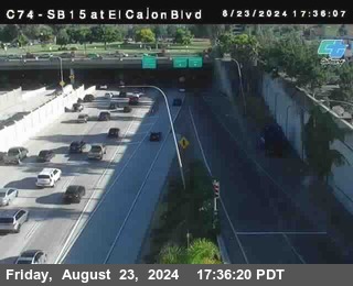 SB 15 at El Cajon Blvd