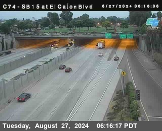 SB 15 at El Cajon Blvd