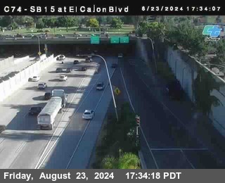 SB 15 at El Cajon Blvd