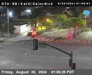 SB 15 at El Cajon Blvd