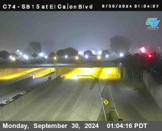 SB 15 at El Cajon Blvd