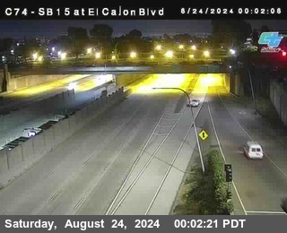 SB 15 at El Cajon Blvd