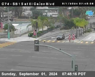 SB 15 at El Cajon Blvd