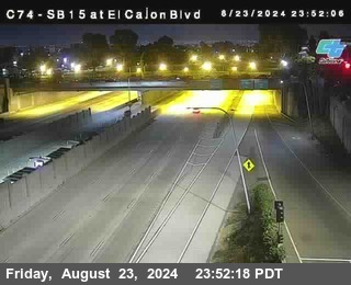 SB 15 at El Cajon Blvd