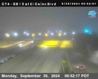 SB 15 at El Cajon Blvd