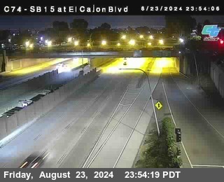 SB 15 at El Cajon Blvd