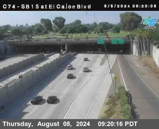 SB 15 at El Cajon Blvd