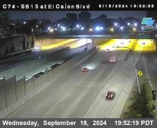 SB 15 at El Cajon Blvd