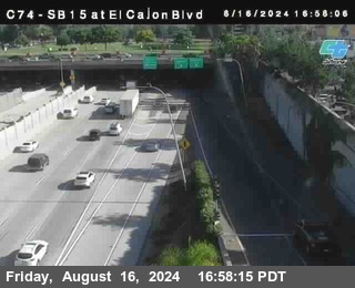 SB 15 at El Cajon Blvd