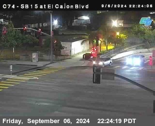 SB 15 at El Cajon Blvd