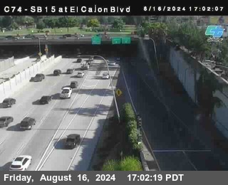 SB 15 at El Cajon Blvd