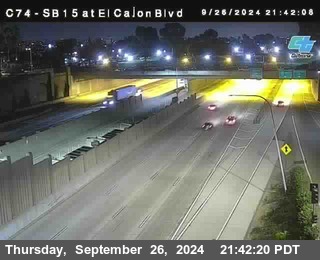 SB 15 at El Cajon Blvd