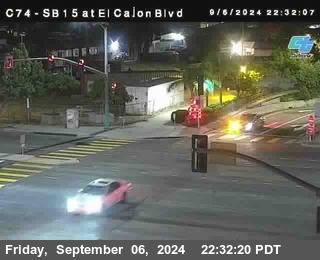 SB 15 at El Cajon Blvd