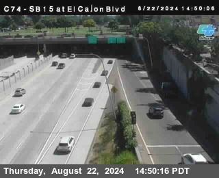 SB 15 at El Cajon Blvd