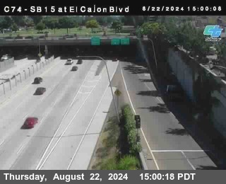 SB 15 at El Cajon Blvd