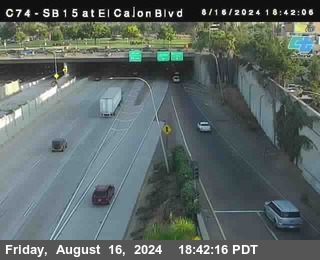 SB 15 at El Cajon Blvd