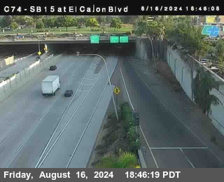 SB 15 at El Cajon Blvd