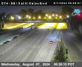 SB 15 at El Cajon Blvd