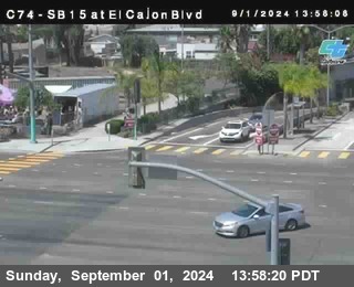 SB 15 at El Cajon Blvd