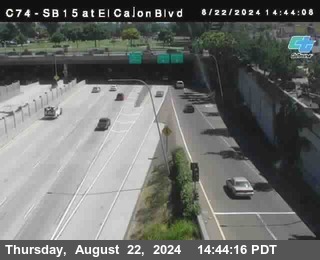 SB 15 at El Cajon Blvd