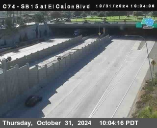 SB 15 at El Cajon Blvd