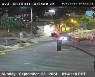 SB 15 at El Cajon Blvd