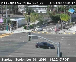 SB 15 at El Cajon Blvd