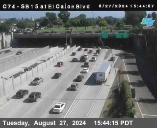 SB 15 at El Cajon Blvd