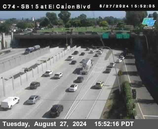 SB 15 at El Cajon Blvd