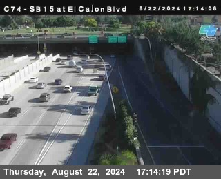 SB 15 at El Cajon Blvd