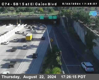 SB 15 at El Cajon Blvd