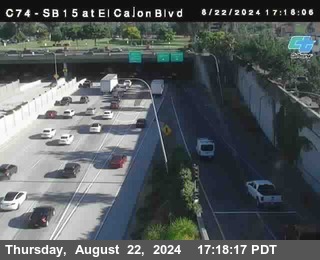 SB 15 at El Cajon Blvd