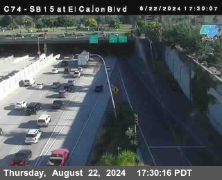 SB 15 at El Cajon Blvd