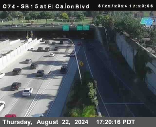 SB 15 at El Cajon Blvd