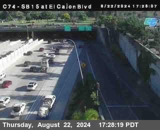 SB 15 at El Cajon Blvd