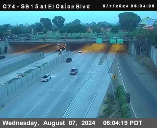 SB 15 at El Cajon Blvd