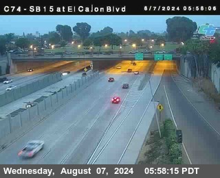 SB 15 at El Cajon Blvd