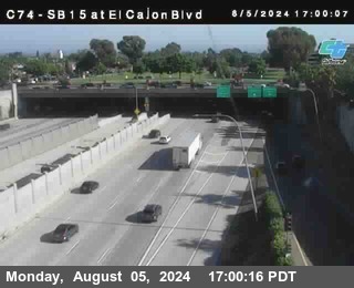 SB 15 at El Cajon Blvd