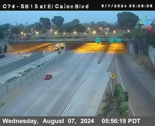 SB 15 at El Cajon Blvd