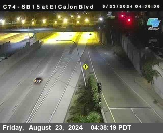 SB 15 at El Cajon Blvd